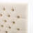 Contemporary Beige Headboard For Queen Bed, Fully Upholstered Modern Style Fabric Upholstery, Enhances Bedroom, Assembly Needed-457123012