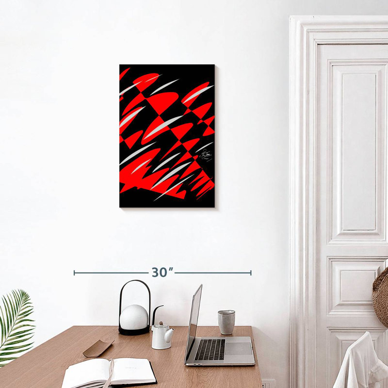 Avery Reflections Red, 24" H x 16" W