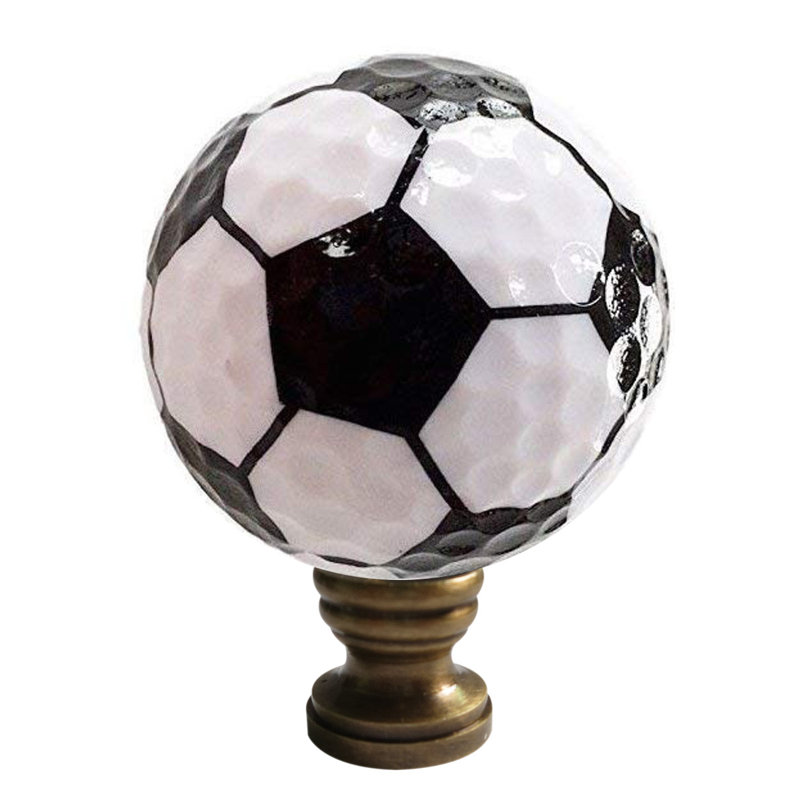 Faîteau lampe boule de football