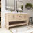 60 In. W X 21 In. D X 35 In. H Double Sink Freestanding Bath Vanity In Light Oak With White Acrylic Top