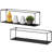 Giacobba 2 Piece Metal Floating Shelf