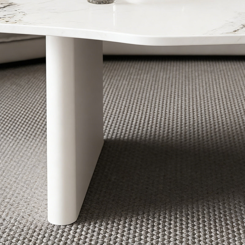 Wrightstown, H 15,74 po x L 55,11 po x l 27,55 po, Blanc / Gris, Blanc