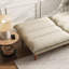 Futon convertible en velours côtelé 71 po Tor Lawrence-130622584