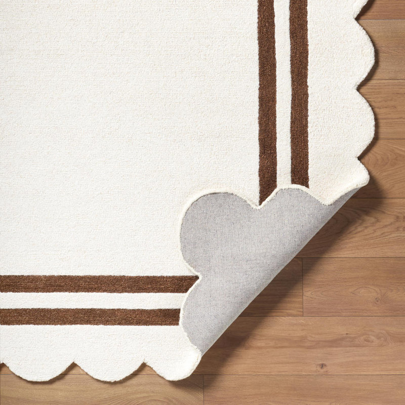 Tapis touffeté à la main Orville, Rectangle 3 pi 6 po x 5 pi 6 po
