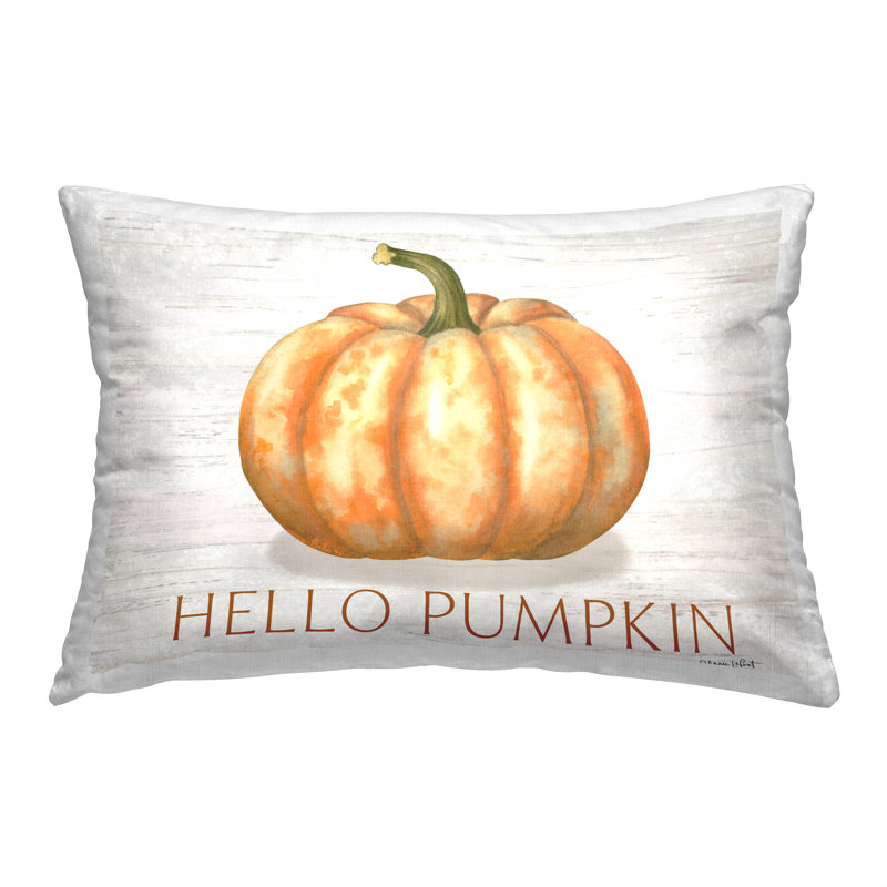 Coussin Rustic Pumpkin Greeting