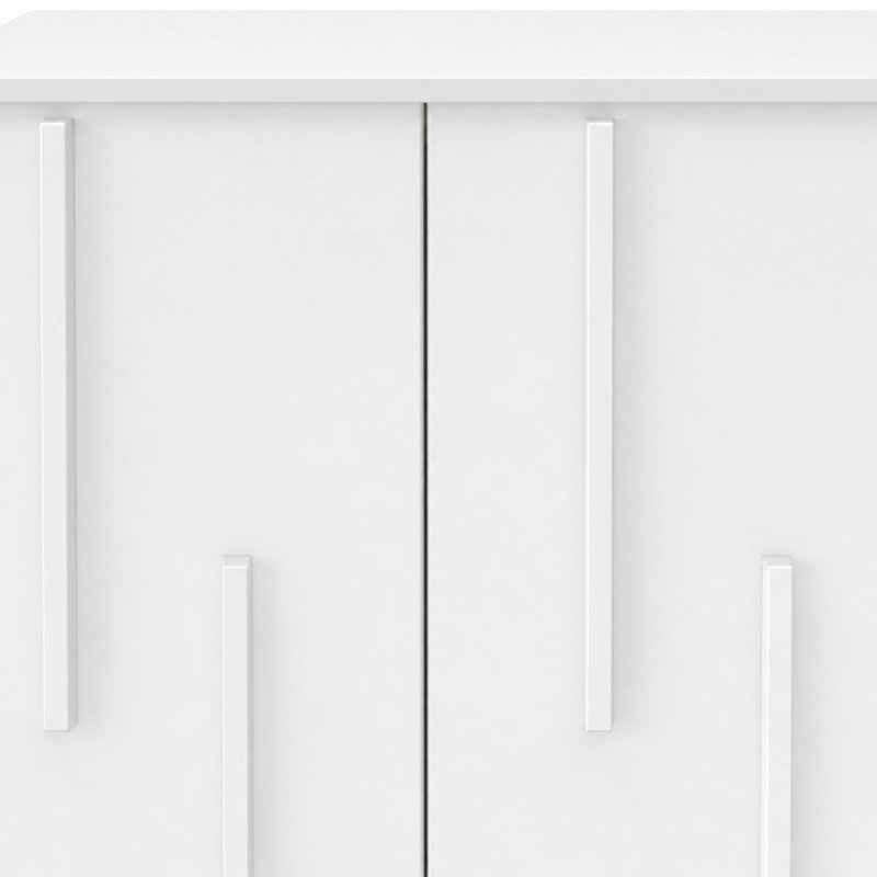 Armoire pour panier à linge inclinable avec sacs amovibles