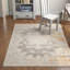 Tapis oriental gris / ivoire Alpine-753112738