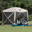 Pavillon de jardin portatif et imperméable 4/5/6 côtés-53955614-88028027