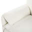 Comfy For Apartment - Chenille Fabric And Extra Seat, Beige Office Upholstery