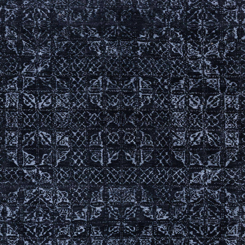 Abstract Indoor Rug, Square 6'