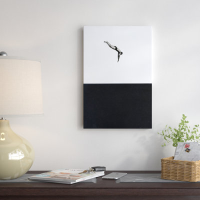 «Dive» par Richard Vergez - Impression sur toile