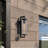 Dunston Natoli 1 - Light Seeded Glass Outdoor Armed Sconce with Dusk to Dawn-1701485231-1614284535