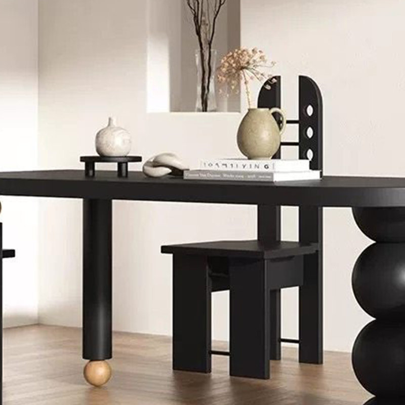 Luxury Rectangular Dining Table, 29.5”H x 70.8”L x 31.4”W