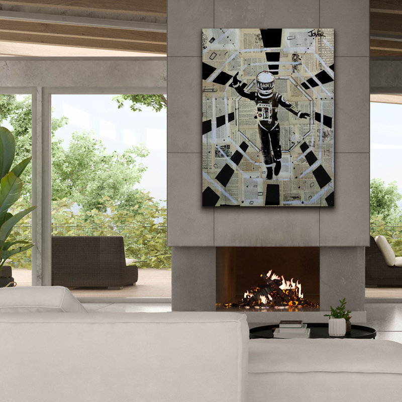 Toile épique Graffiti «Odyssey» par Loui Jover, 40 po x 54 po, H 54 po x l 40 po x P 1,5 po