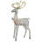 60 in. Reindeer Decoration with Clear Lights