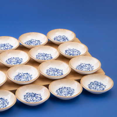 Cruise-Amalfi Premium Porcelain Miniature Deep Round Plate