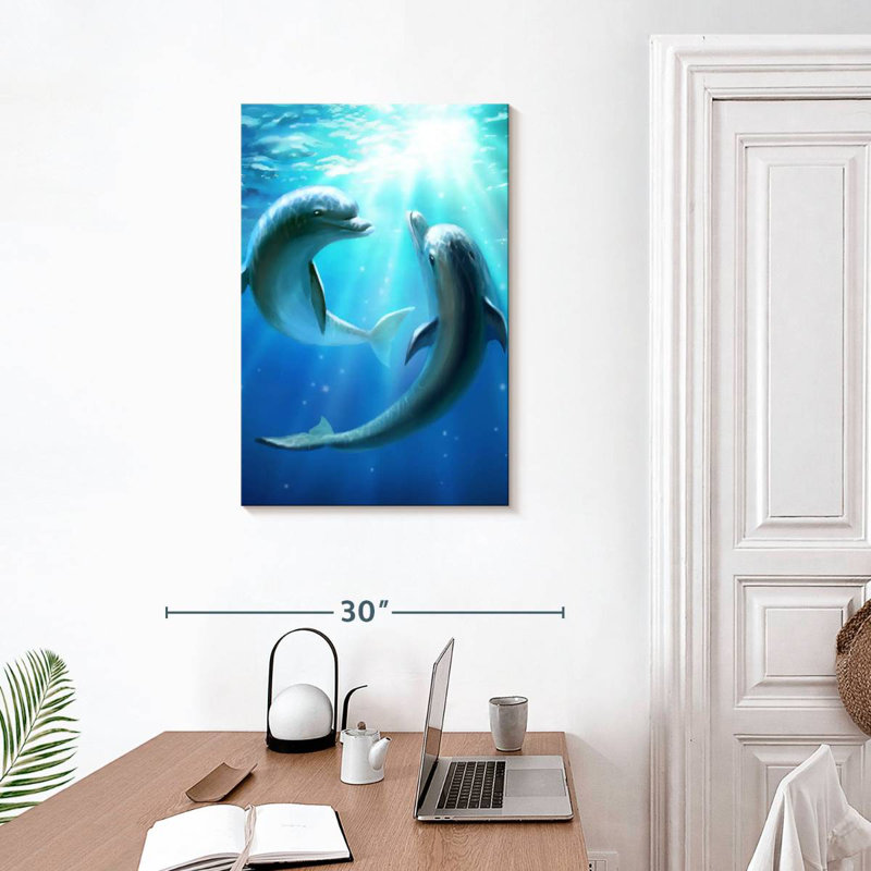 «Brampt Dolphin Best Friends», H 30 po x l 20 po