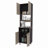 Bullhead Tall Kitchen Pantry Cabinet with Open Shelves and Storage Cabinets