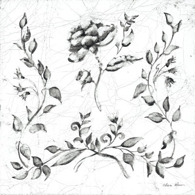 Swedish Tile I BW by Cheri Blum