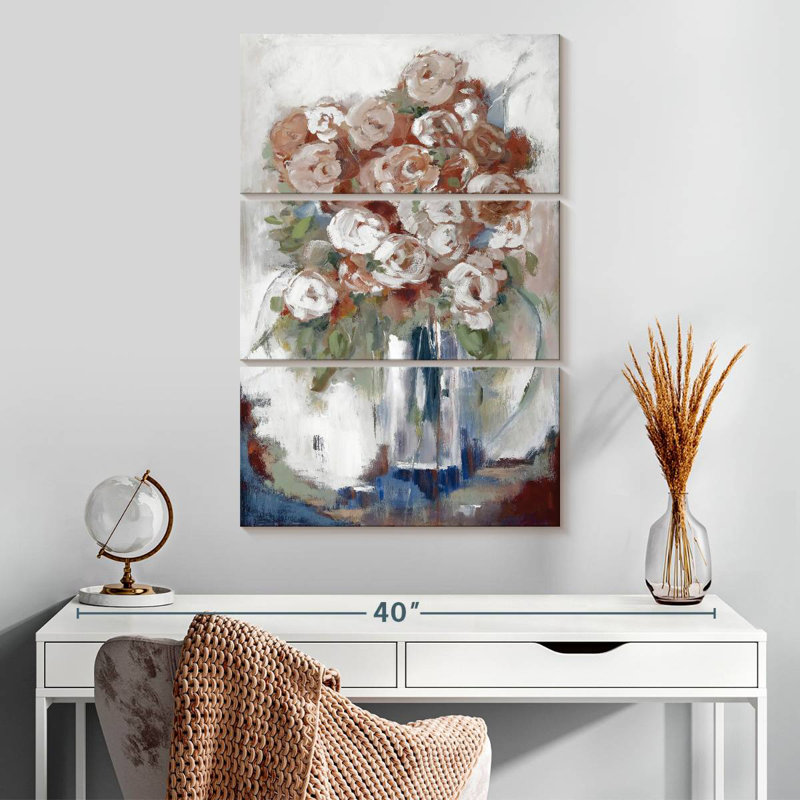 Rose Gold Bouquet, H 32" x l 20"