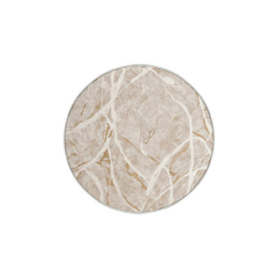 Machine Washable Beige Area Rug