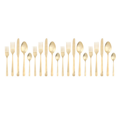 Oslo 20 Piece 18/10 Stainless Steel Flatware Set, Service for 4