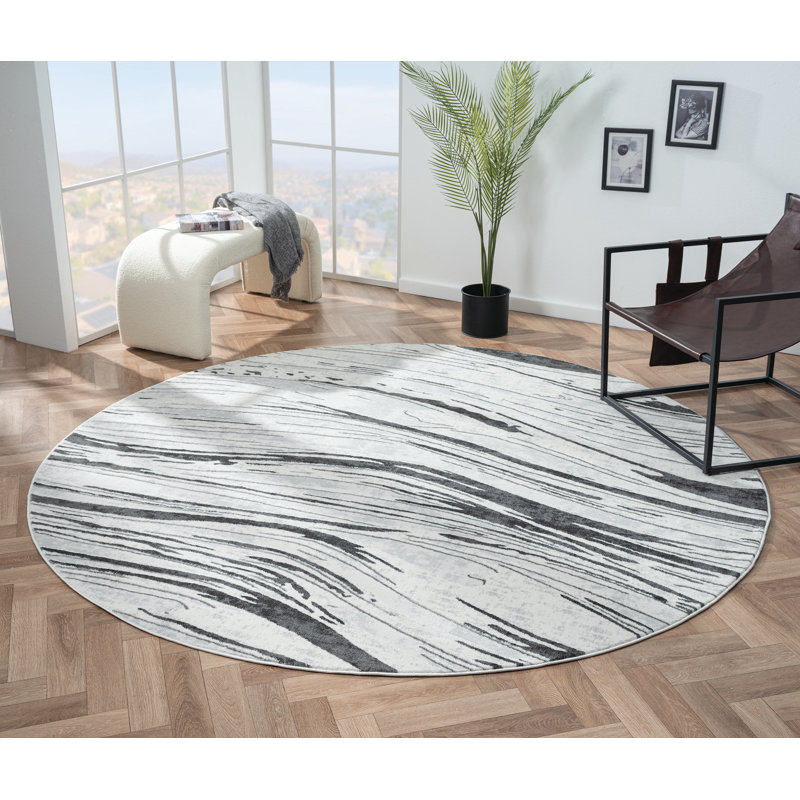 Siegulf Area Rug, Round 7'10"