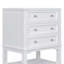 Meuble-lavabo simple 24 po avec lavabo blanc