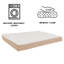 PETMAKER Orthopedic Dog Bed - Memory Foam Crate Mat with Machine Washable Cover-20768939-20782104