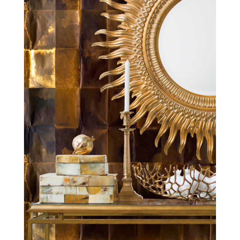 Impermanence Wallpaper Roll, Gold/Black