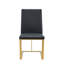 Chaise d'appoint en métal gris Chrishelle