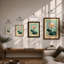 Water Lily Study Botanical - Framed Print-1673908464-1673908467