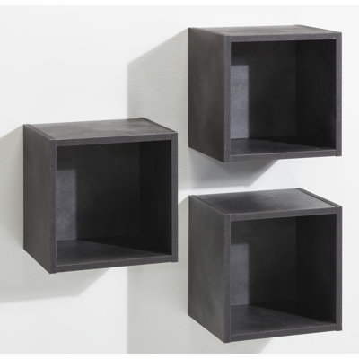 Vittoria 3 Piece Square Accent Shelf
