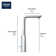 Lineare™ Single Hole Bathroom Faucet with Drain Assembly