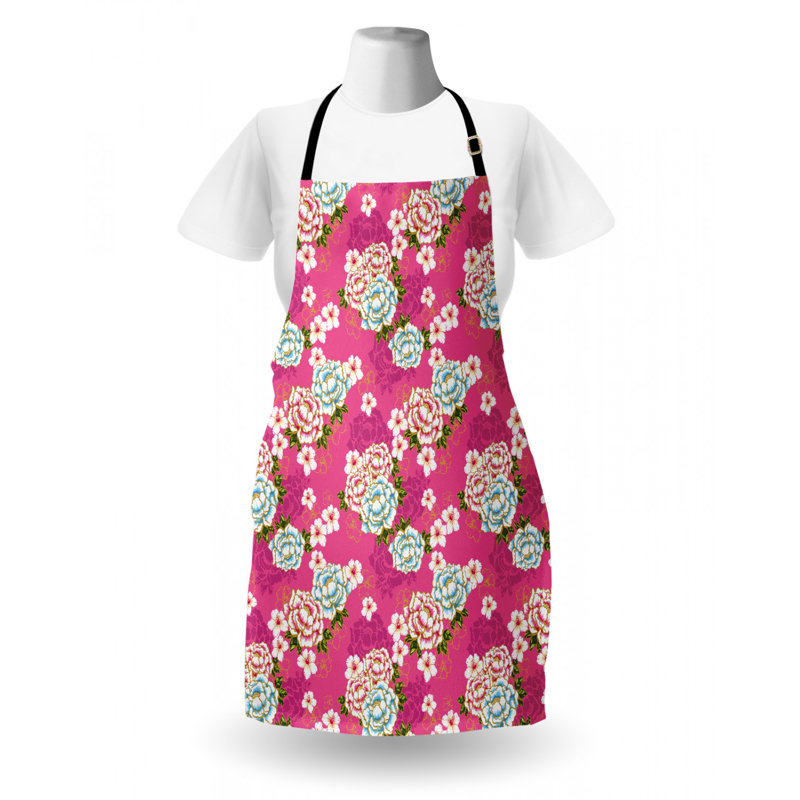 Floral Bib Apron