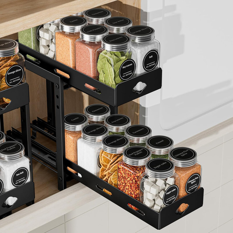 Double Layered Vertical Spice Rack