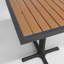 Sienna Synthetic Table 24" Sq w/922 Black Base
