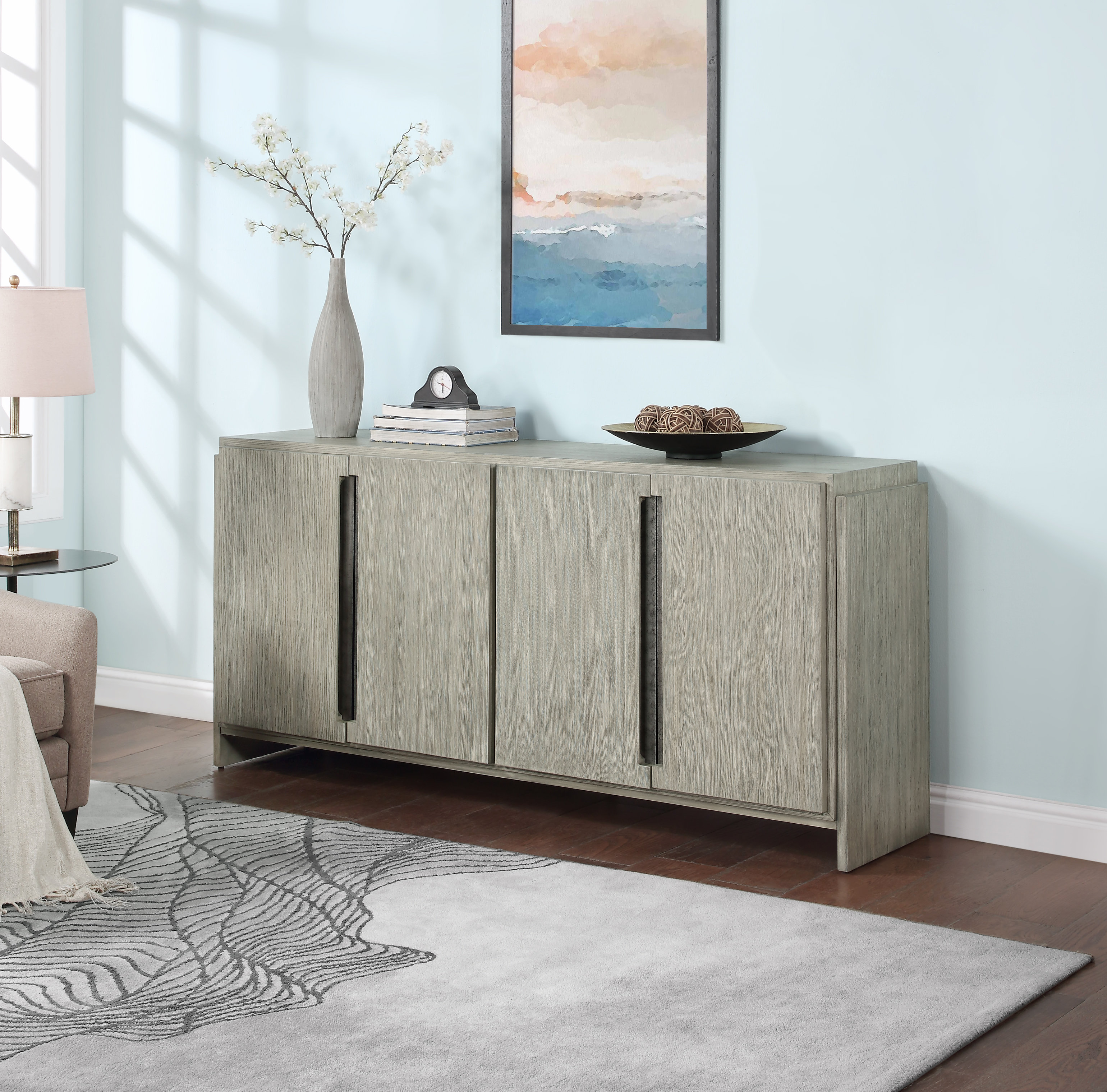 Transitional credenza deals