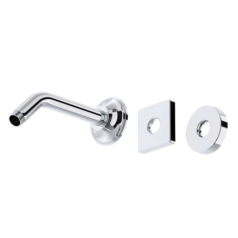 Bras de douche mural 7 po Rohl, Polished Chrome