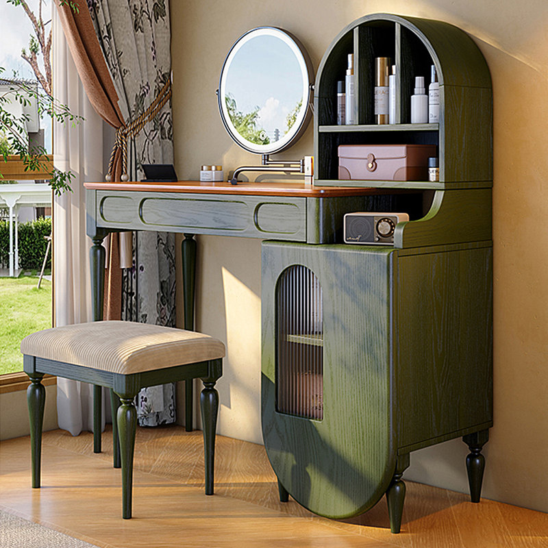 green dressing table stool 48.43