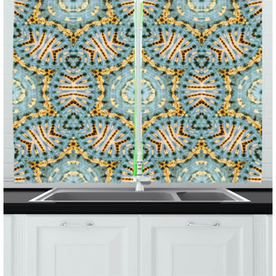 Pointed Kitchen Curtain