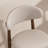White Ash Solid back side Chair(Set of 2)