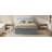Full Size Platform Bed With Drawer And Two Shelves