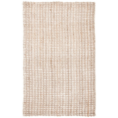 Carle Abstract Handmade Tufted Jute Natural Area Rug