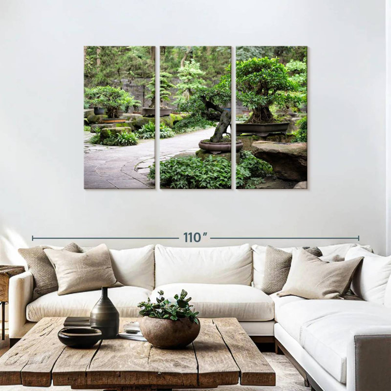 Harnek Bonsai Trees, 48" H x 74" W