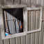 Rowlinson Brentvale 10x8 Premium Apex Metal Shed with Foundation Kit