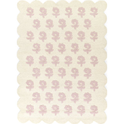 Tapis rose en laine touffeté à la main Momeni Lily 8 pi 10 po x 11 pi 10 po