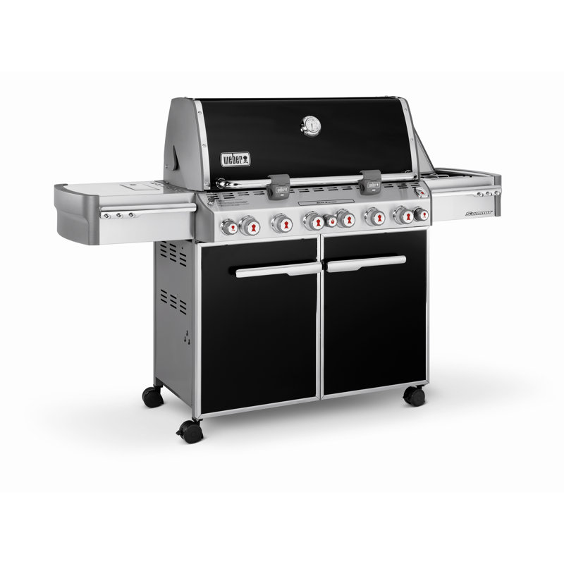 Weber Summit E-670, Black, Natural Gas