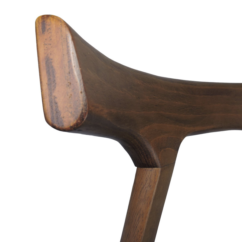 Casaleggio Fabric And Rubberwood Dining Chairs, Gray