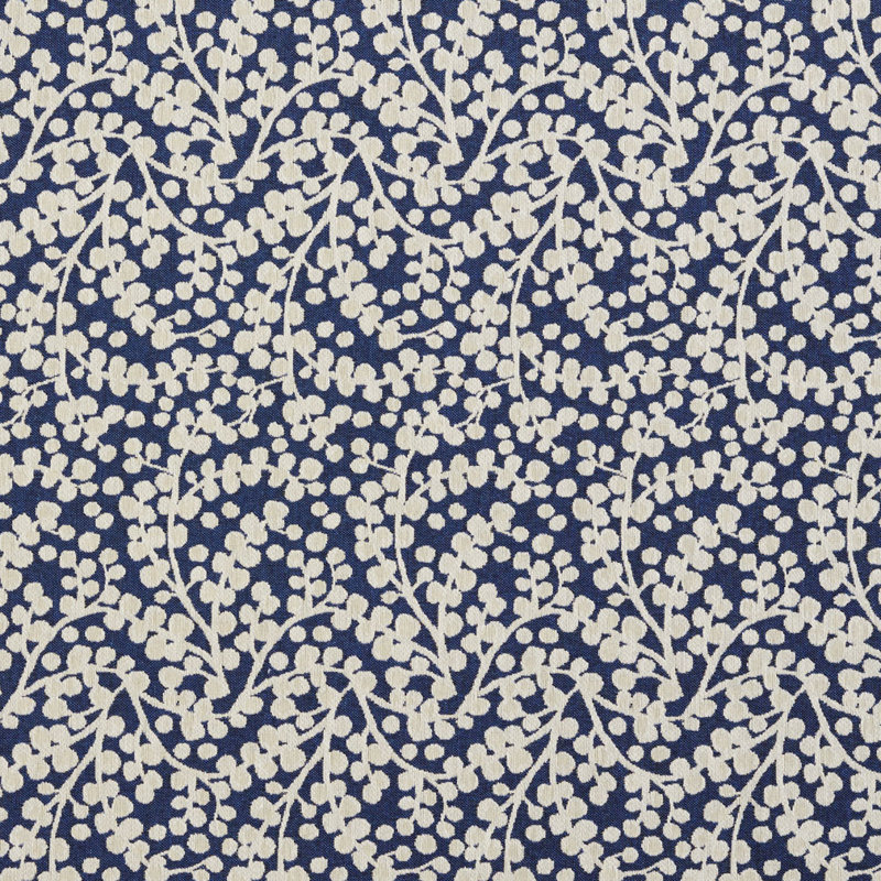 Tissu vines, Bleu 1
